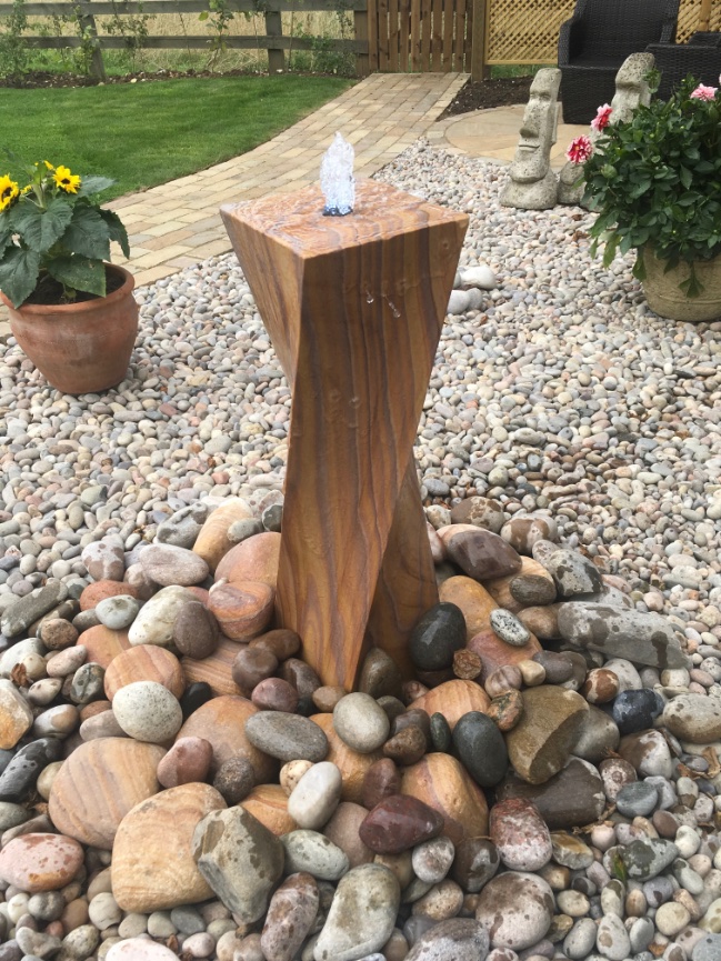 Fountain and water feature